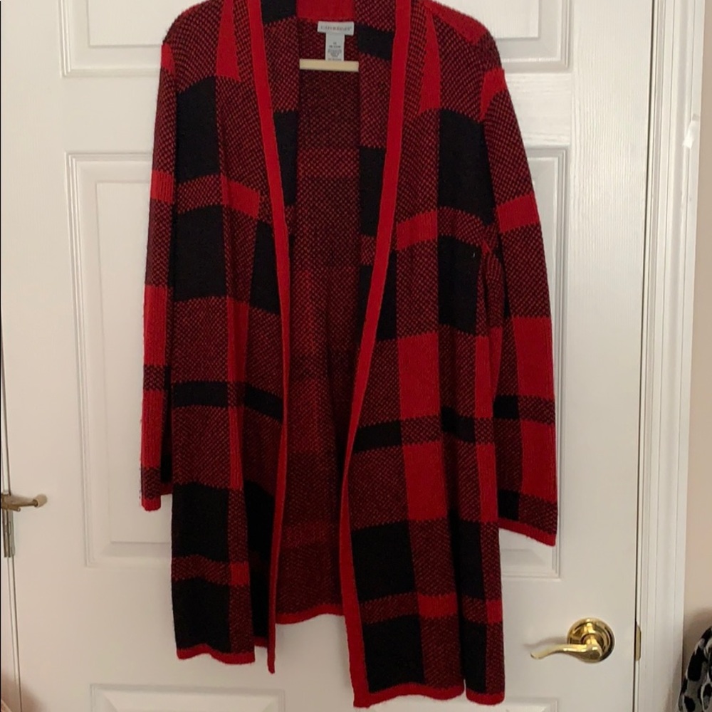 Holiday cardigan